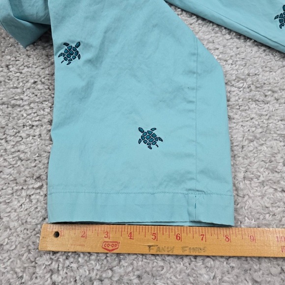 Brooks Brothers Clark Pants 34x30 (Fits 33x28.5) Blue Turtle Chino Preppy - Picture 12 of 13